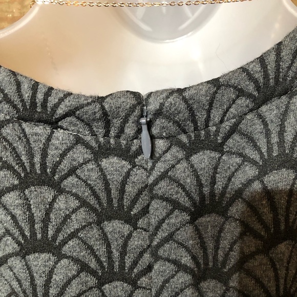 Loft black and grey dress 4 - Picture 4 of 8